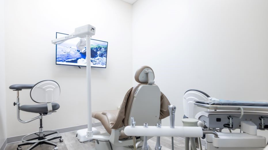 Dental office treatment area